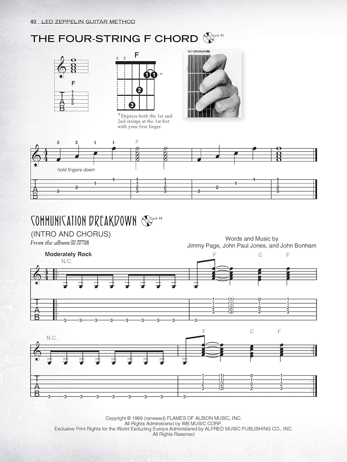 Led Zeppelin Guitar Method: Immerse Yourself in the Music and Mythology of Led Zeppelin as You Learn to Play Guitar image number 5