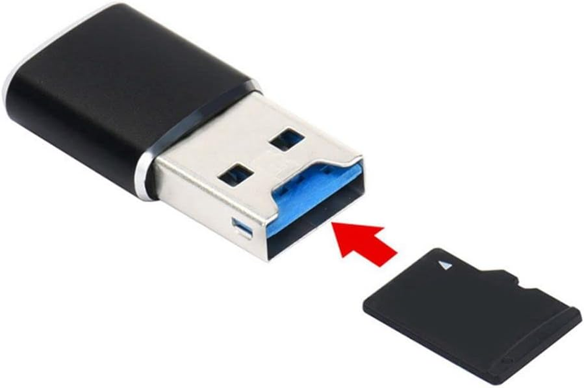 Chenyang USB 3.0 Card Reader USB 3.0 to Micro SD SDXC TF Card with Micro Type-C USB-C OTG Adapter for Tablet/Cell Phone