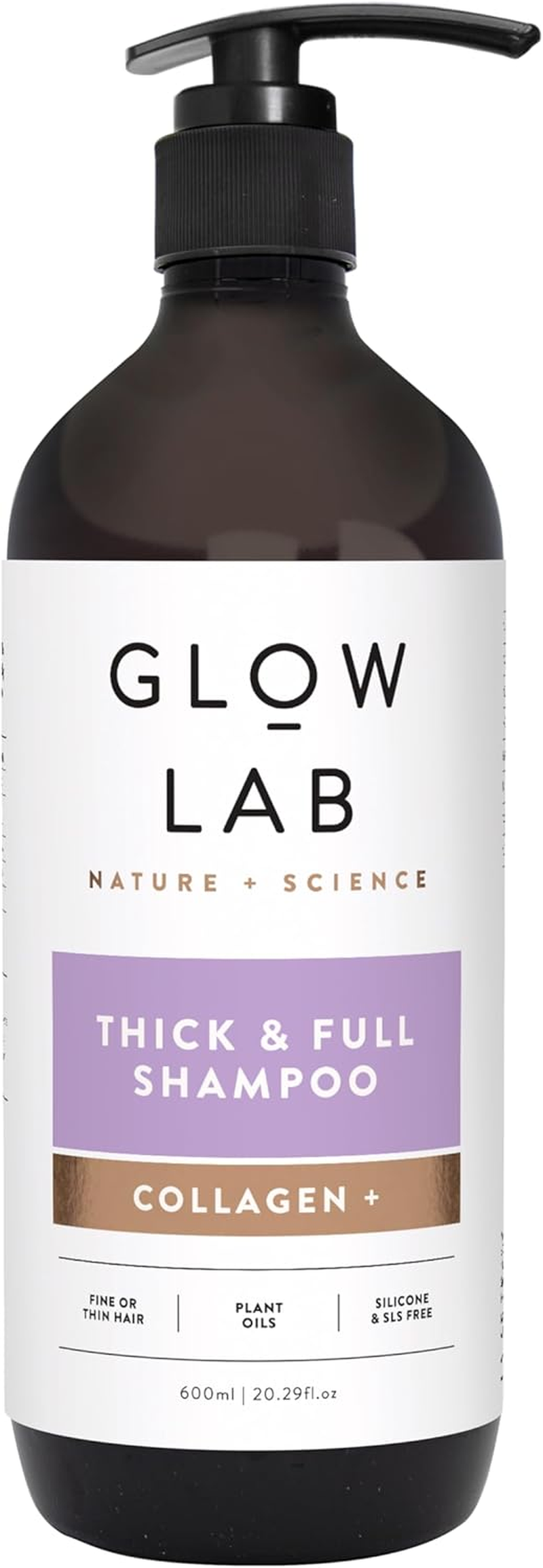 Glow Lab Thick & Full Shampoo 600 Ml