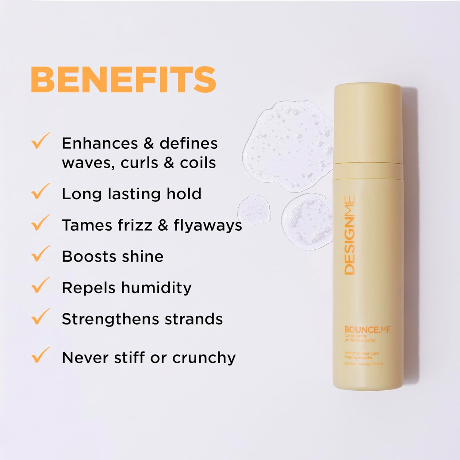 Design Me Bounce Me Curl Gel Spray 230 Ml image number 5