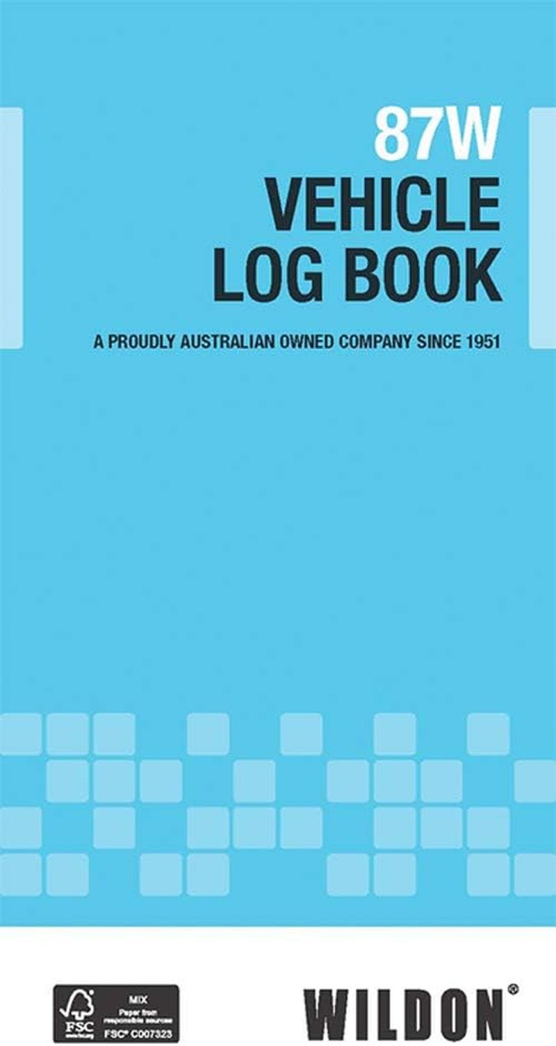Wildon 87W Vehicle Log Book