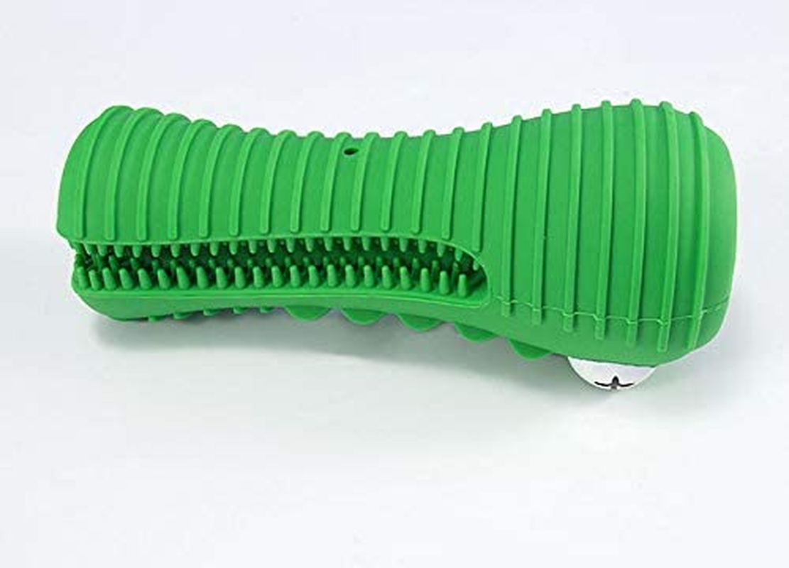 Bestbuy Dog Toothbrush Stick-Puppy Dental Care Brushing Stick Effective Doggy Teeth Cleaning Massager Nontoxic Natural Rubber Bite Resistant Chew Toys for Dogs Crocodile Shape image number 2