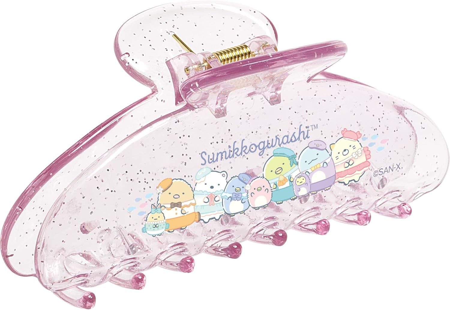 San-X Sumikko Gurashi Hair Claw Shrimp Furano Tail FE43905 H 45 X W 110 D 50 Mm - Gecko image number 5