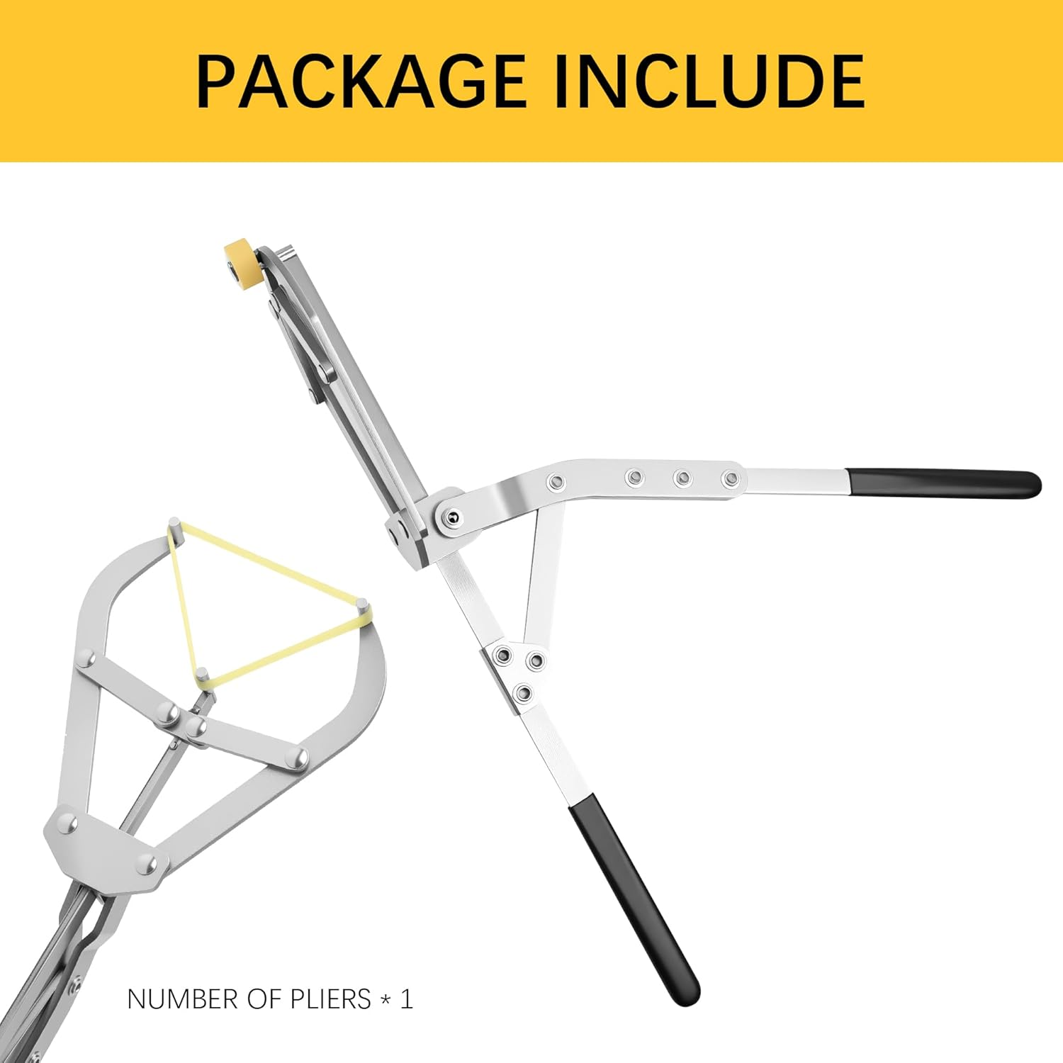 Extra Large Stainless Steel Banding Tool for Livestock Management for Bulls, Calves, Goats, Sheep