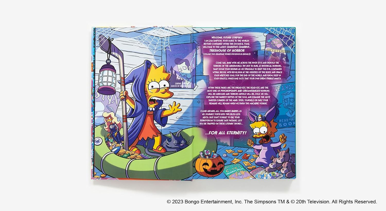 The Simpsons Treehouse of Horror Ominous Omnibus Vol. 2: Deadtime Stories for Boos & Ghouls: Volume 2 image number 1