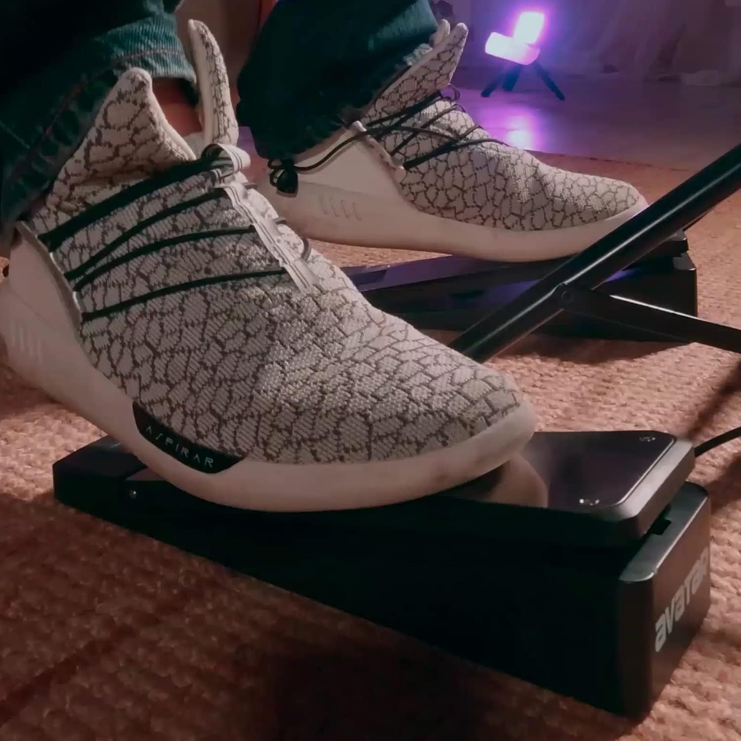 HXW PDL-HH191 Footswitch Hi-Hat/Bass Drum Pedal Exclusive for PD705 Percussion Pad, 1 Pack image number 4