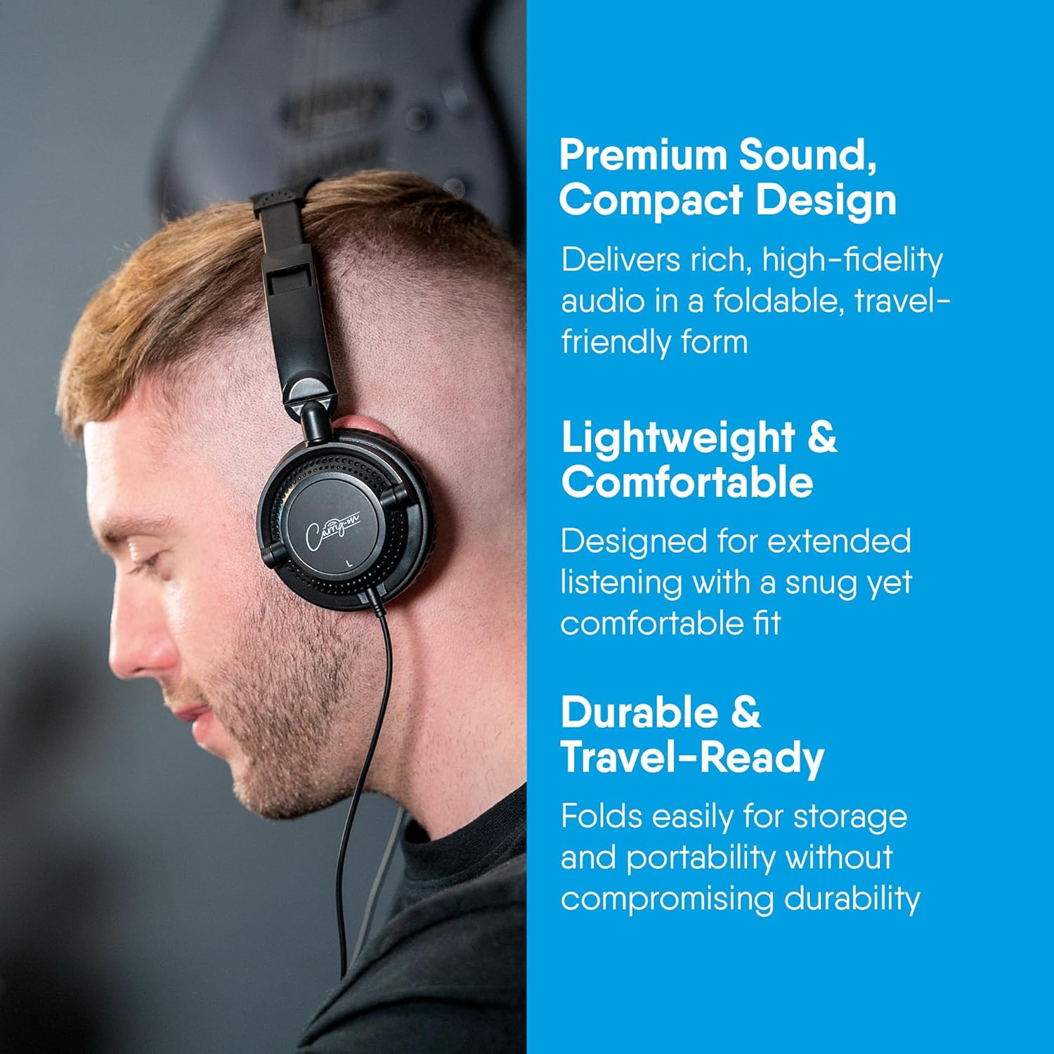 Carry-On FH-50 On-Ear Folding Headphones