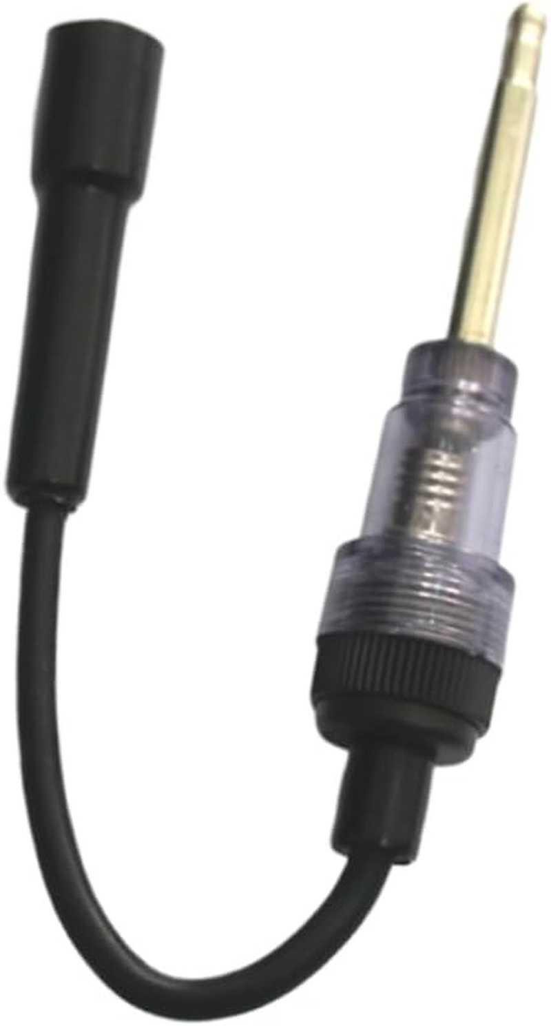 COOLHIYA Inline Spark Plug Ignition Tester Dual-Hole Diagnostic Detector for Automotive Engine Coil Test, Portable Ignition Spark Tester Tool for Car and Lawn Equipment image number 4