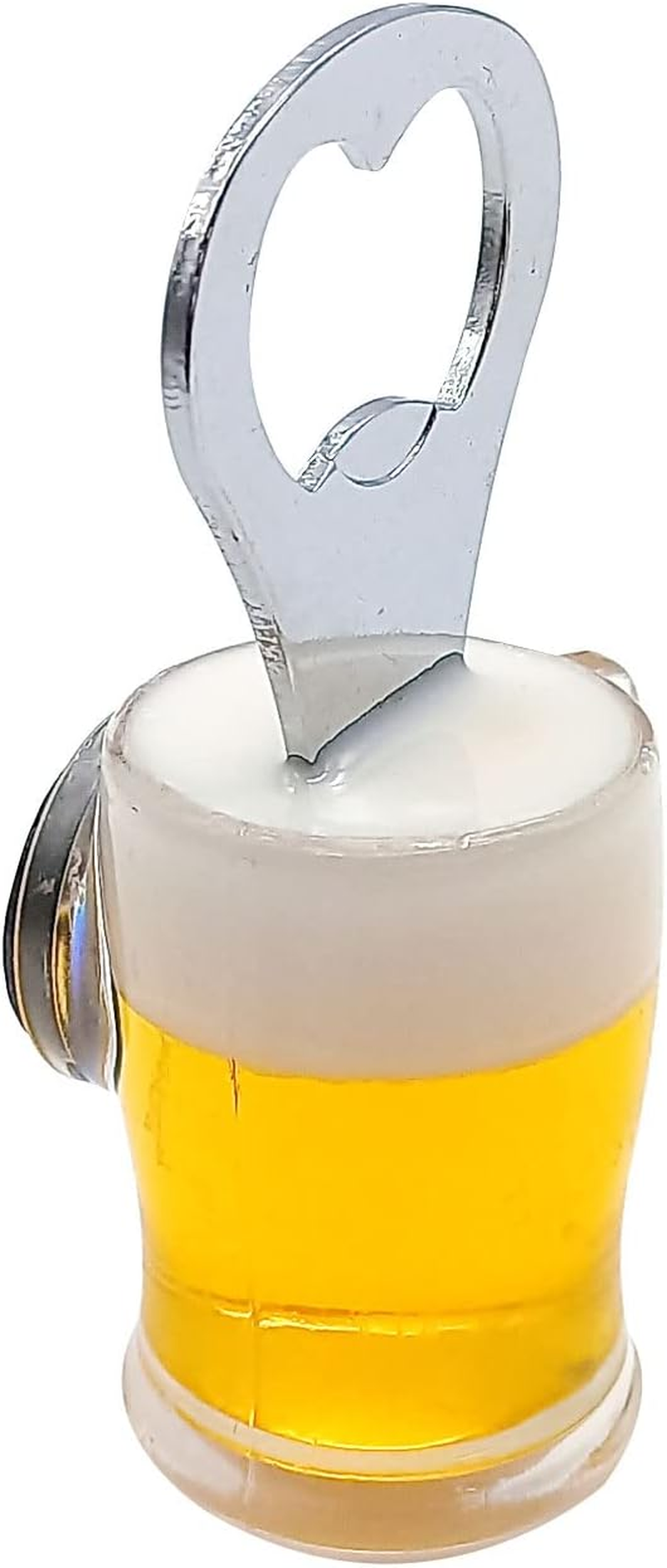 Beer Mug Shape Bottle Opener Practical Stainless Steel Wine Opener Kitchen Accessories (Beer Mug Shape) image number 3