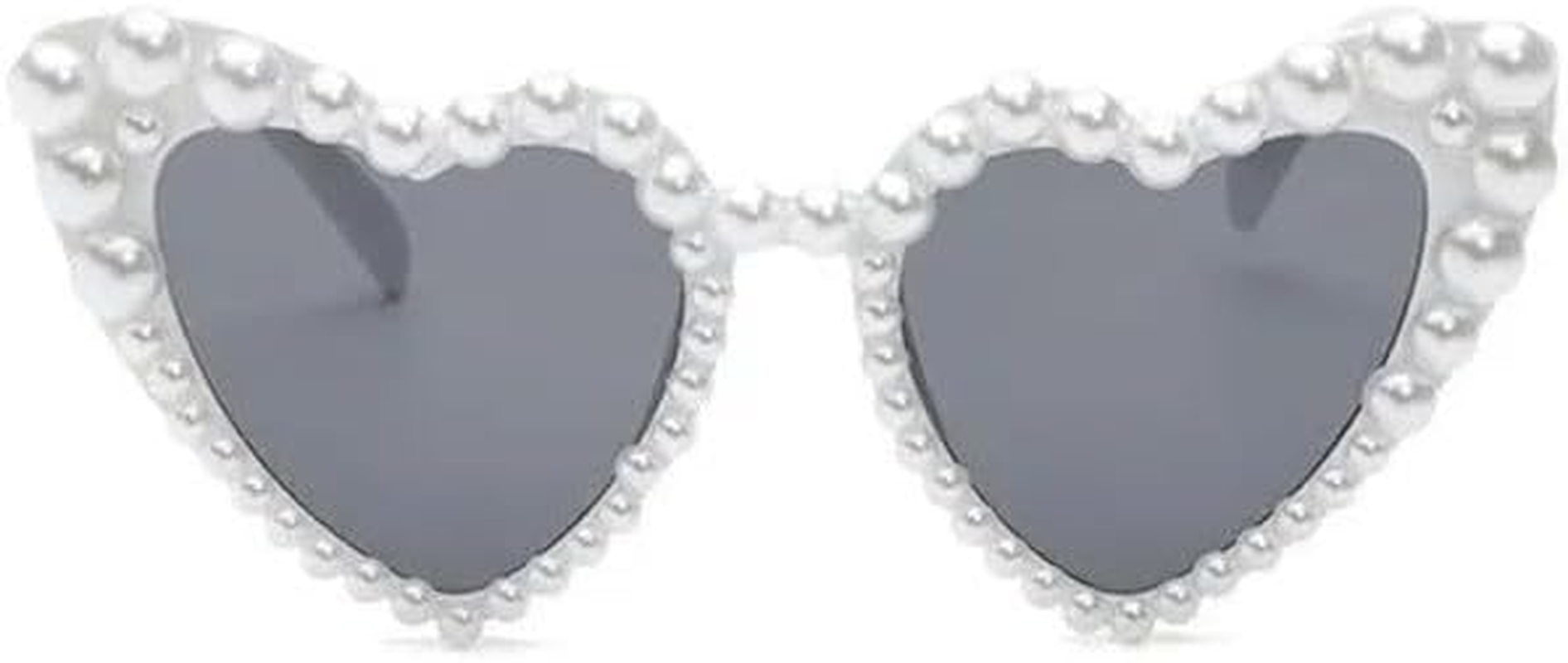 Love Heart Shaped Sunglasses Pearl Party Glasses Hens Night Festival Accessories