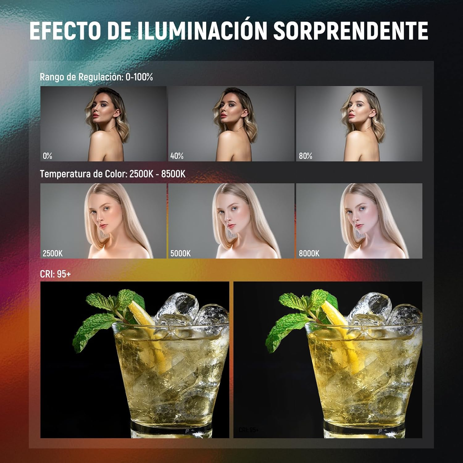 NEEWER RGB Light Wand with APP Control, Magnetic Handheld Photography Video Light Stick,2500K~8500K Dimmable CRI95+ Full Color LED Tube Bar with 2550Mah Battery, 17 Light Scenes for Vlog, TL21C image number 4