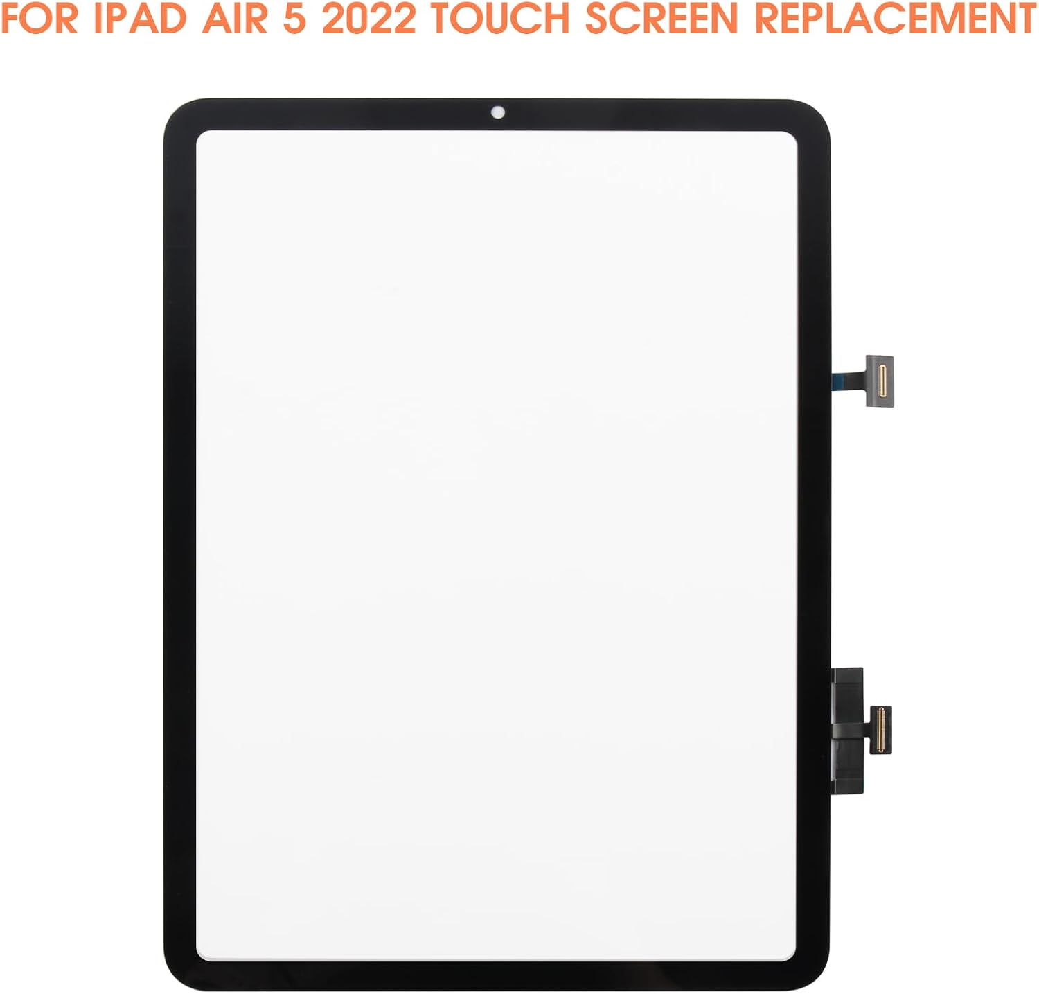 Touch Screen Replacement for Ipad Air 5 Touchscreen for Ipad Air5 10.9 2022 Digitizer Sensor A2589,A2591 Glass Screen with Repair Kits(No Lcd,Black) image number 2