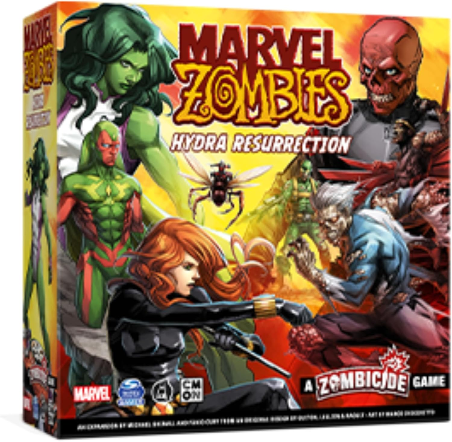 Asmodee Marvel Zombies Hydra Resurrection a Zombicide Game