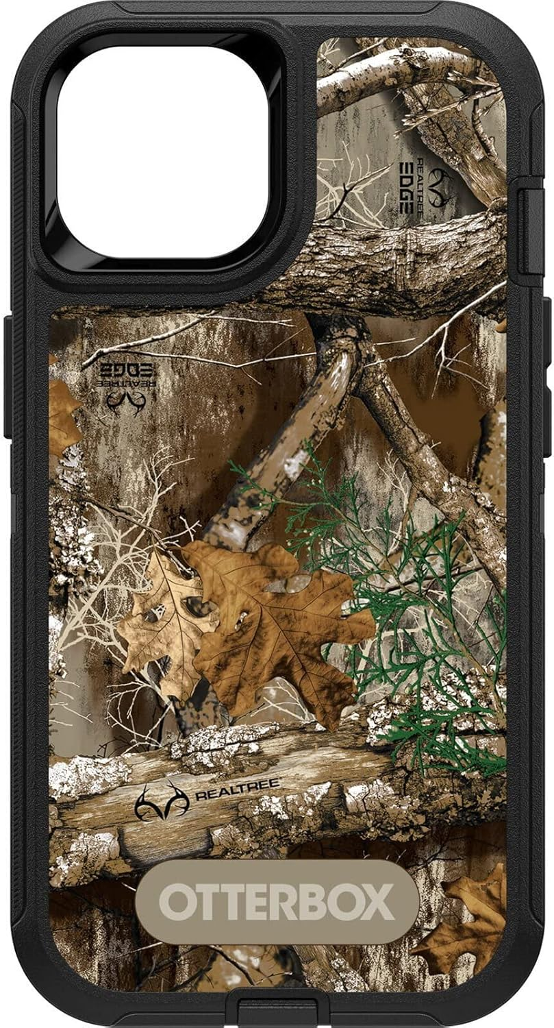 Otterbox Defender Series Screenless Edition Case for Iphone 14 Pro (Only) - Case Only - Non-Retail Packaging - Realtree Edge (Black/Realtree Edge Graphic)