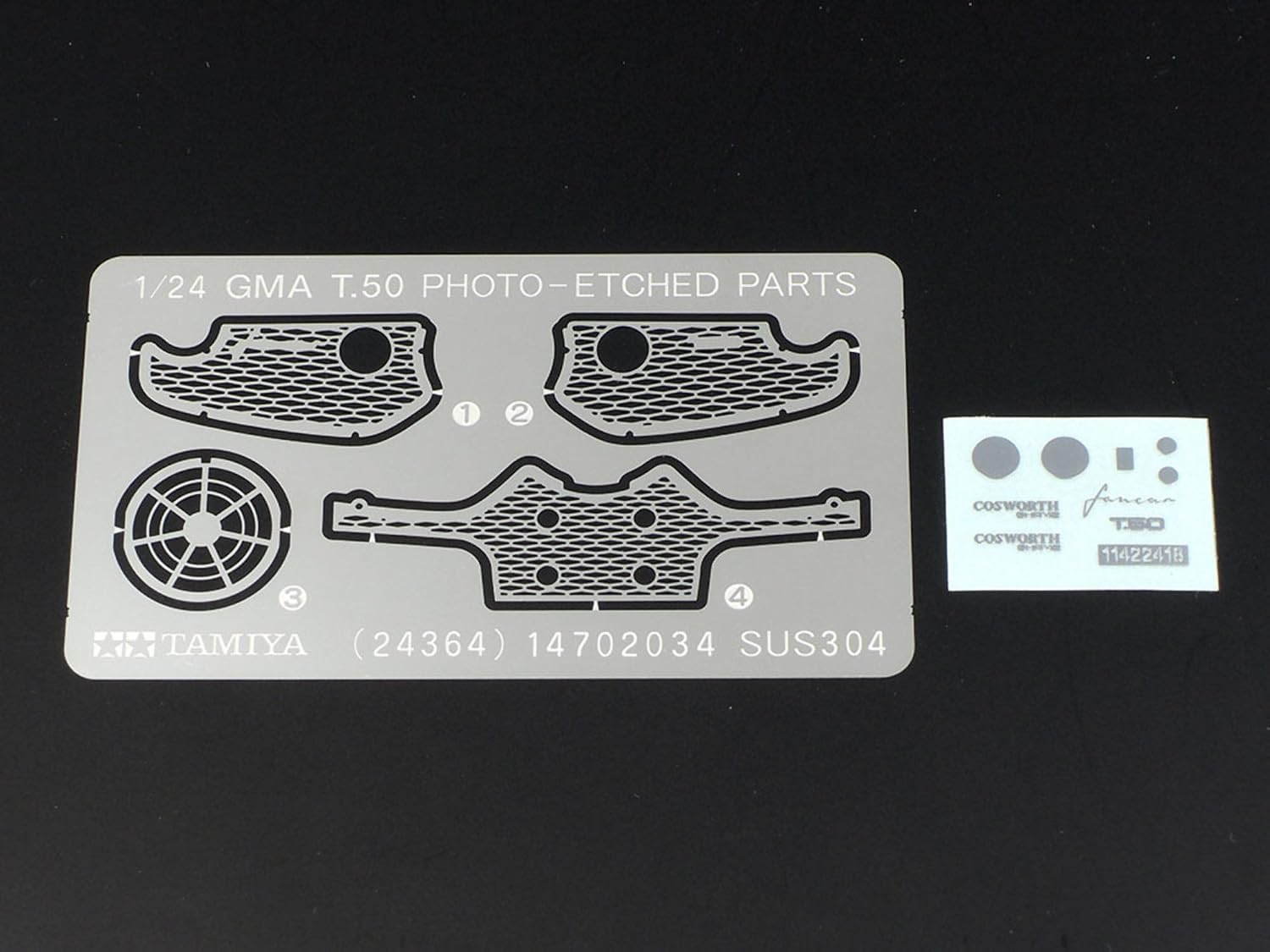 TAMIYA 1/24 Scale GMA T.50 Automotive Toy Model image number 5