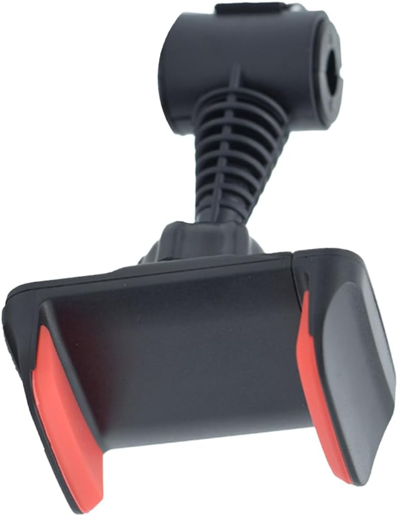 Car Headrest Phone Mount, Universal Back Seat Holder, 360&deg; Swivel Rotation, Black image number 4