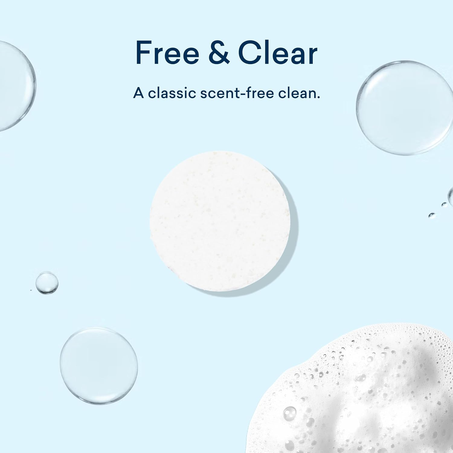 BLUELAND Laundry Detergent Tablets, 120 Count, Plastic-Free Eco-Friendly Pods, Sheets, Liquid Alternative - Fragrance Free and Clear, Natural, Gentle image number 2