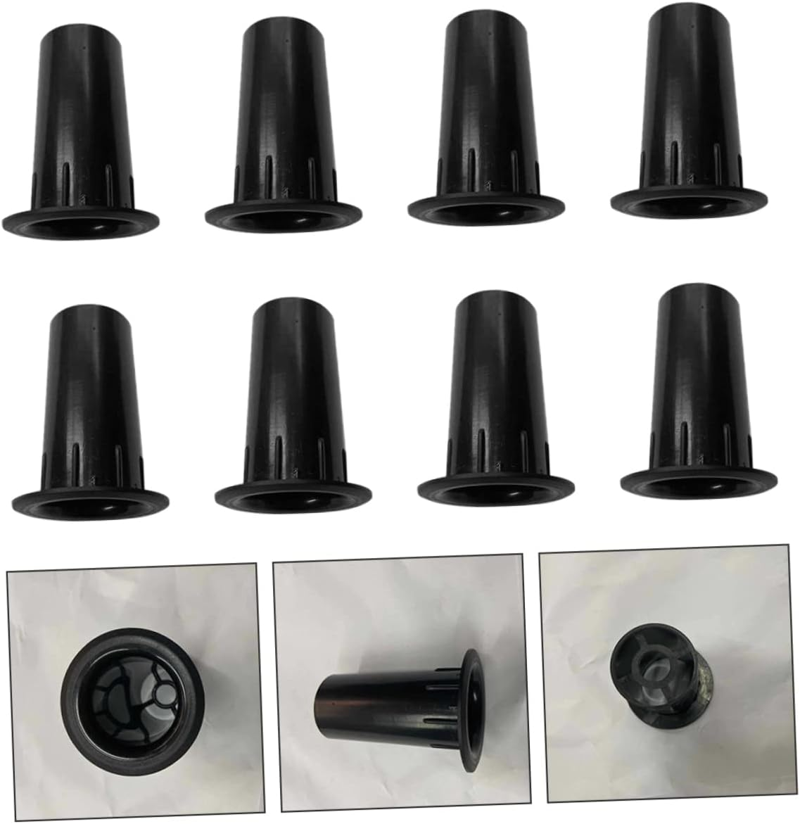 UPKOCH 20Pcs Plastic Woofer Box Port Tube Speaker Air Outlet for Speaker Port Bass Reflex Tube Replacement