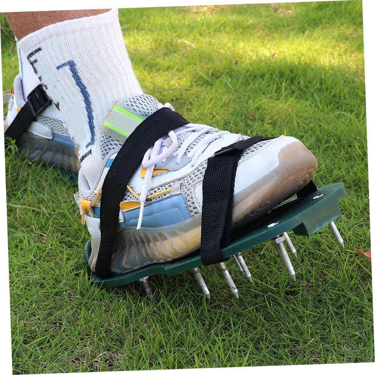 Sosoport 10Pcs Lawn Aerator Shoes Straps Turf Spike Laces Gardening Aerator Lawn Supplies Nylon image number 6