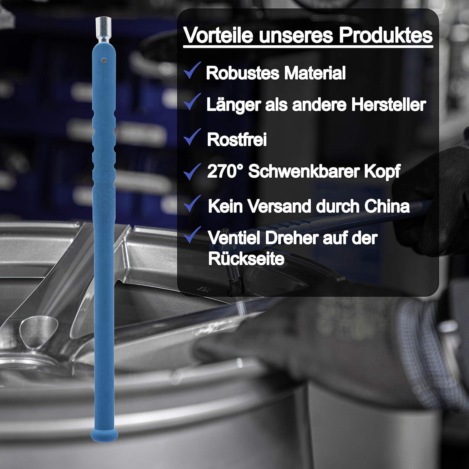 Car Valve Key Valve Lever Tyre Tool &ndash; Our Valve Turner Fits All Wheel Valves Car Tyres, Accessories for Tyre Fitting Tool, Valve Wrench Including Extractor Tool