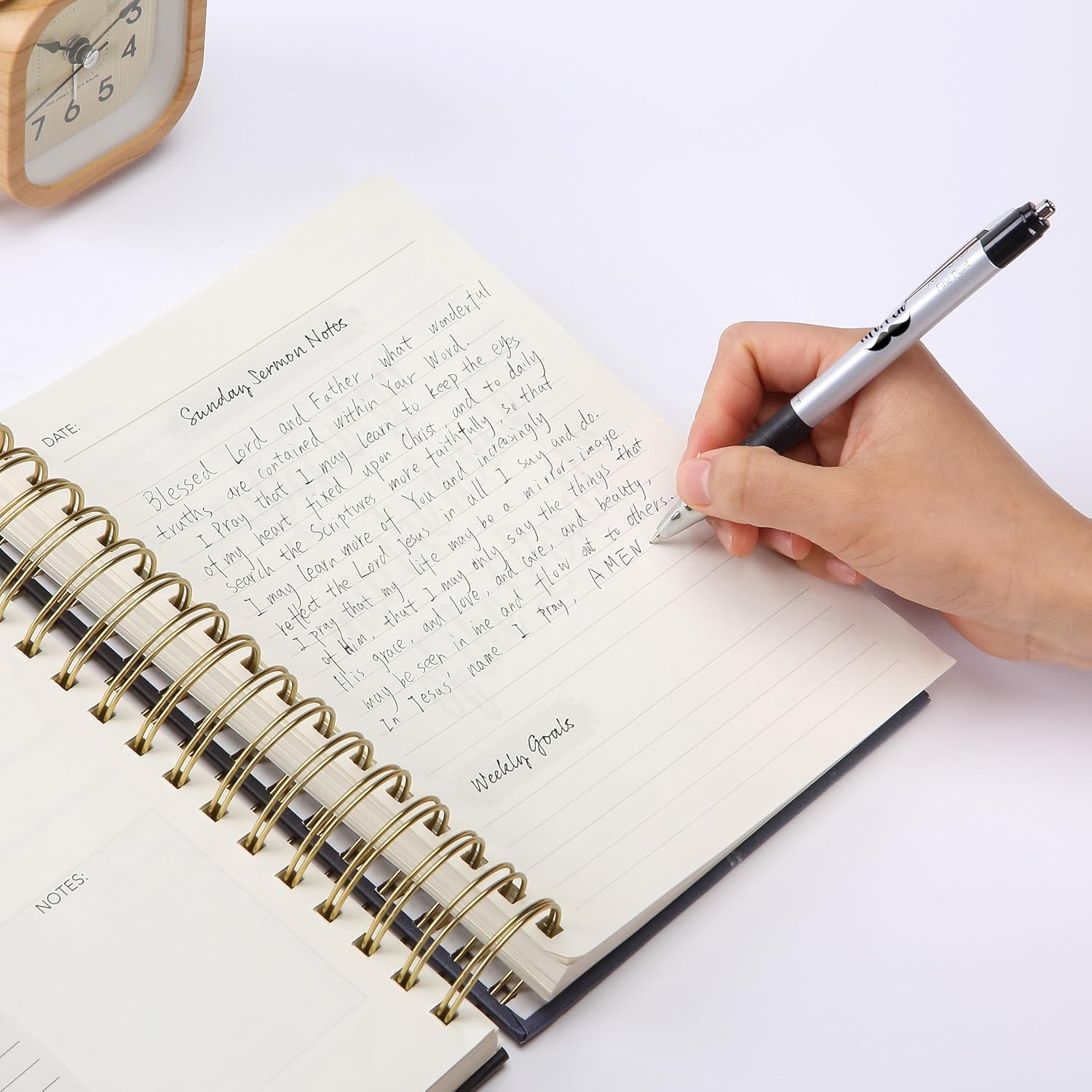 Mr. Pen- Christian Planner, 365 Pages, Daily Bible Journal, Prayer and Bible Study Journal, Devotional, Religious Gifts, Write the Word, Christian Gift image number 5