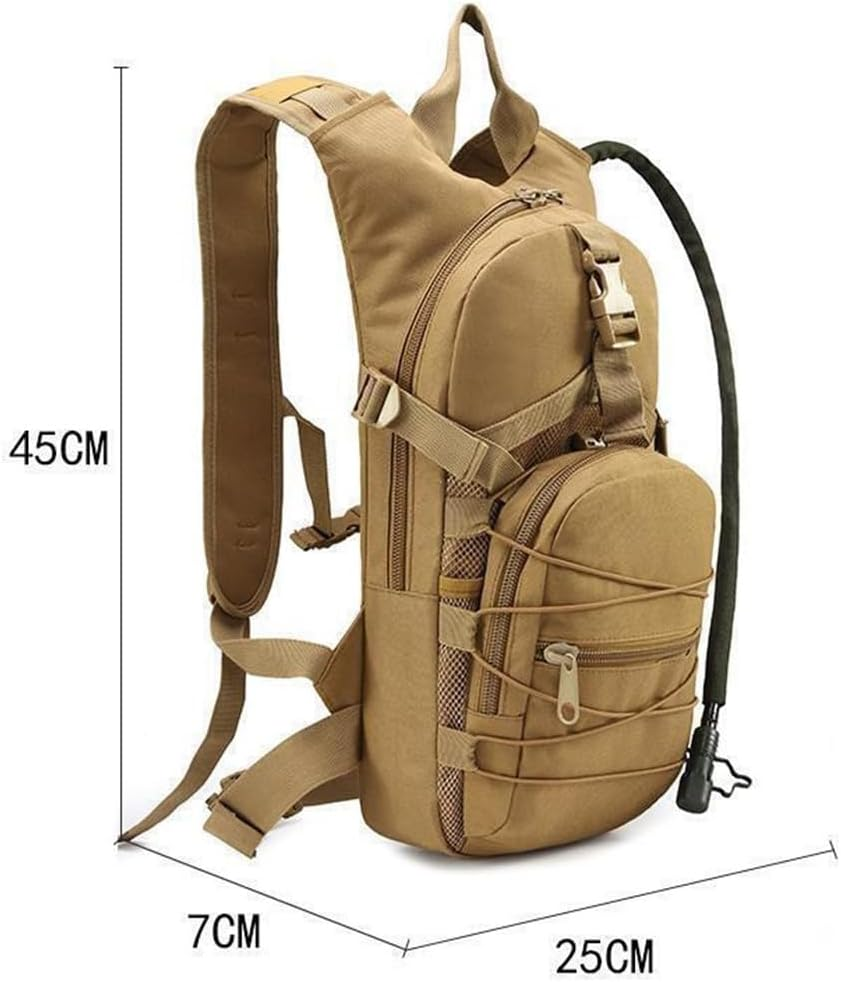 3L Tactical Hydration Backpack with Water Bladder - Running/Cycling Outdoor Pack