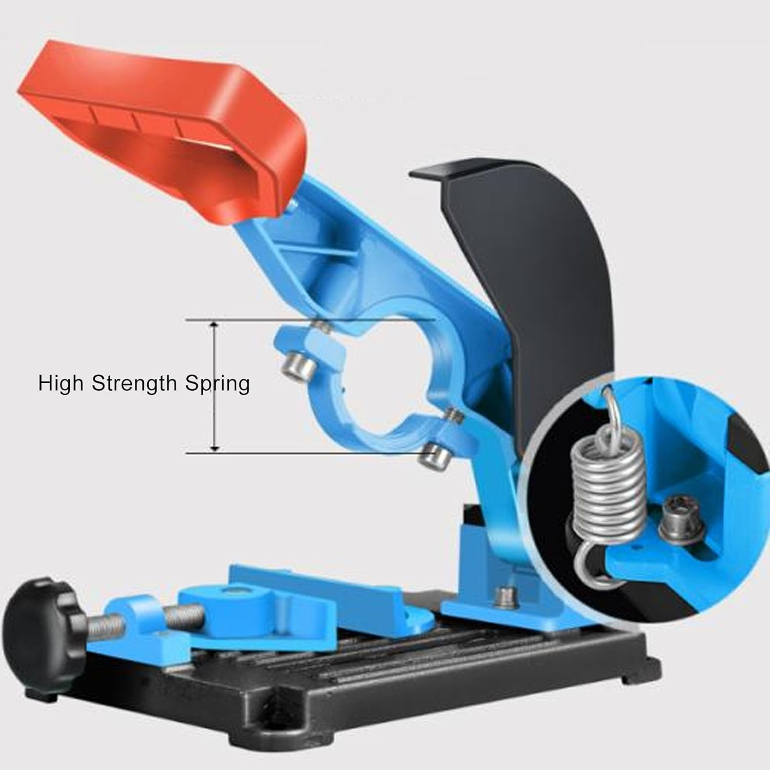Angle Grinder Stand - 80Mm 45 Degree Clamping Range Adjustable Accessories, High Accuracy Fixed Holder with Lightweight Workbench