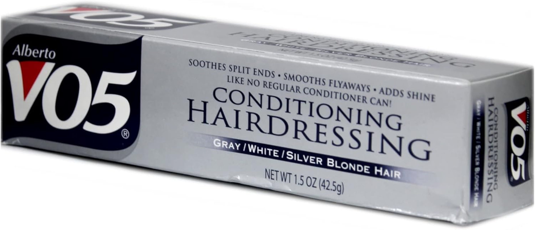 Alberto VO5 Conditioning Hairdressing for Gray, White, Silver Blonde Hair, 1.5 Oz (Pack of 2) image number 2