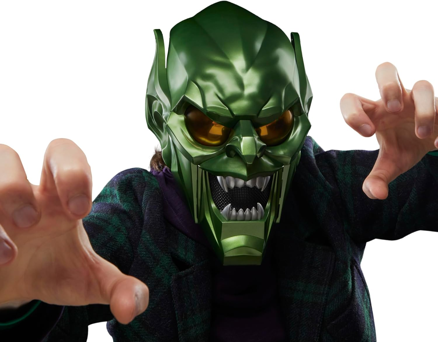 Marvel Legends Series Green Goblin Premium Roleplay Helmet, Spider-Man: No Way Home Adult Collectible Roleplay Gear image number 1