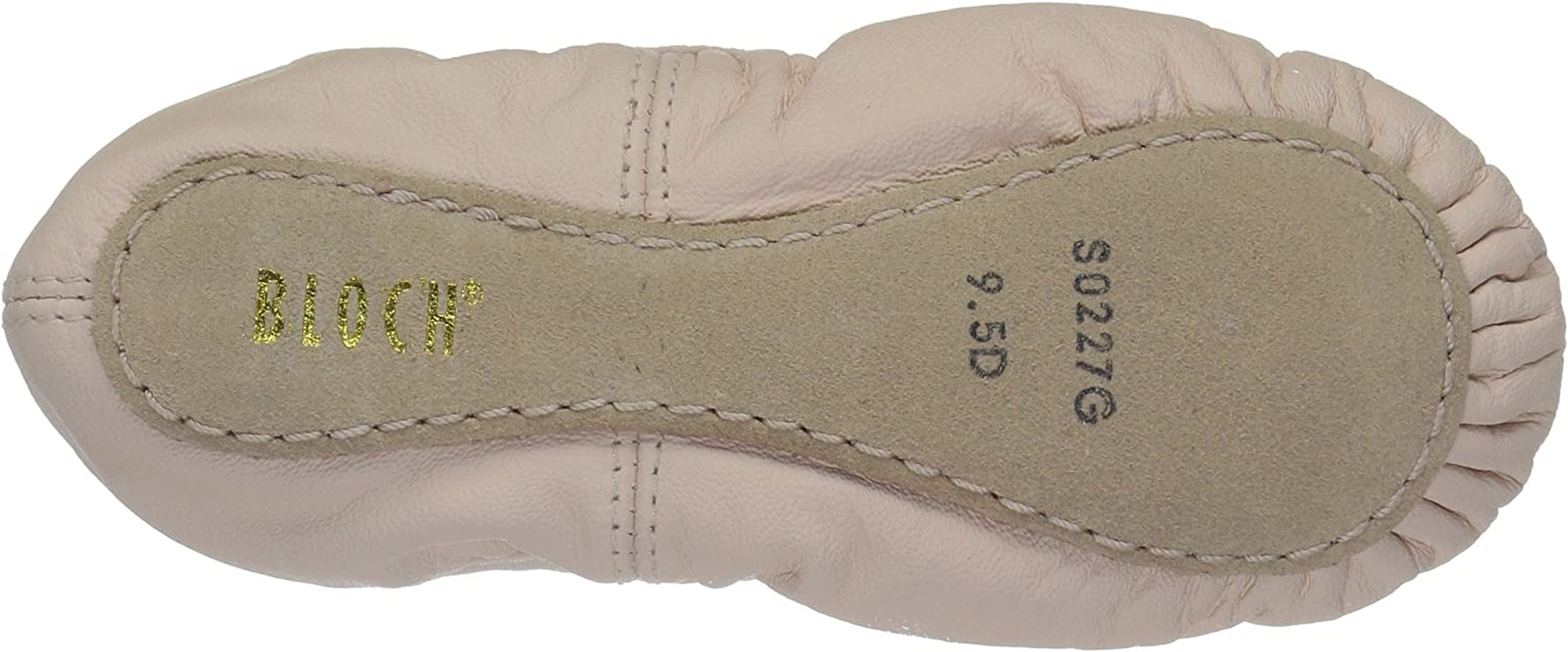Bloch Unisex-Child Dance Girls' Belle Full-Sole Leather Ballet Shoe/Slipper image number 4