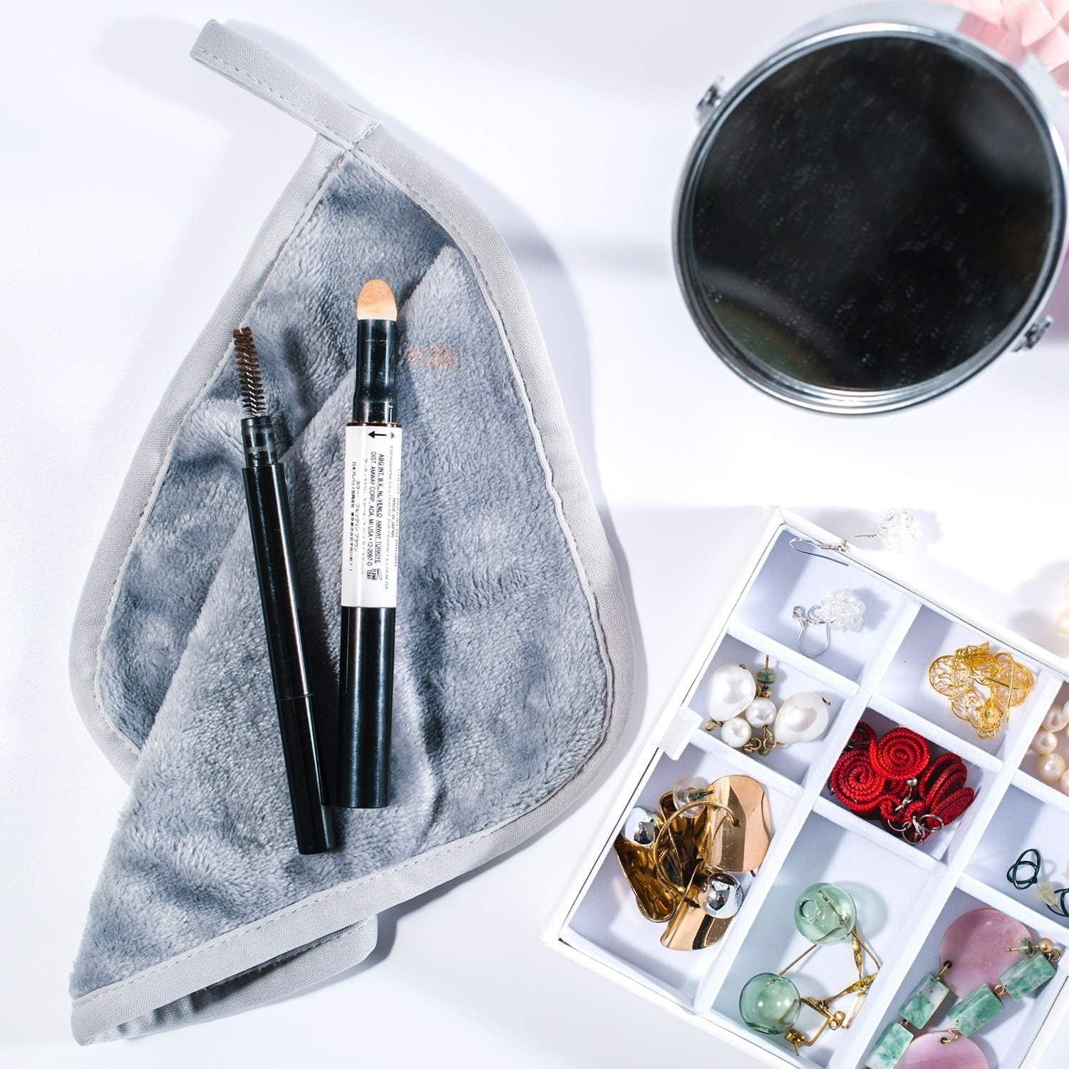 Reusable Microfiber Makeup Remover Cloths 20X20Cm (4Pcs) for Face, Super Soft Chemical Free Facial Cleaning Towel for All Skin Types image number 2