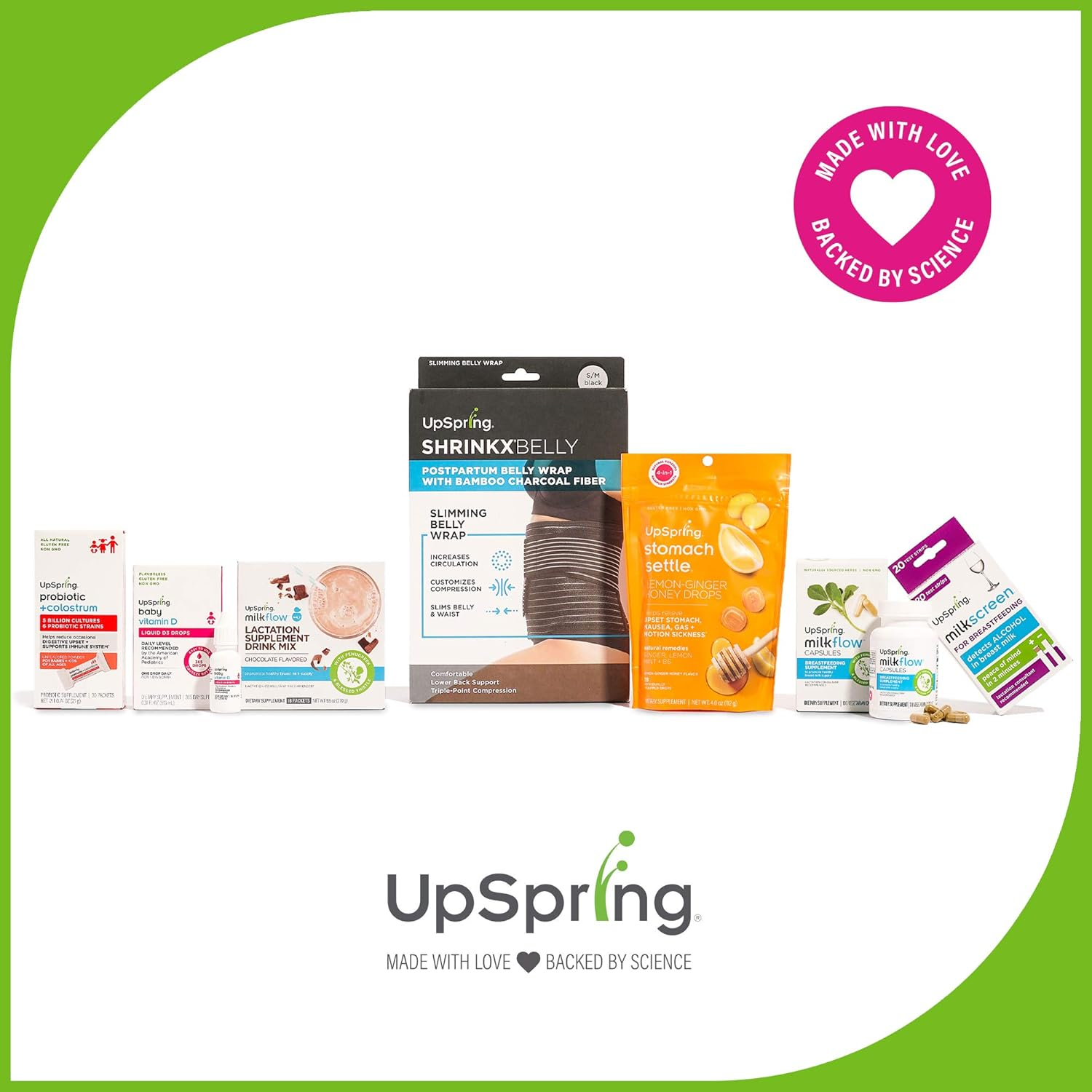 Shrinkx Belly by Upspring Baby - Postpartum Belly Band & Postpartum Girdle