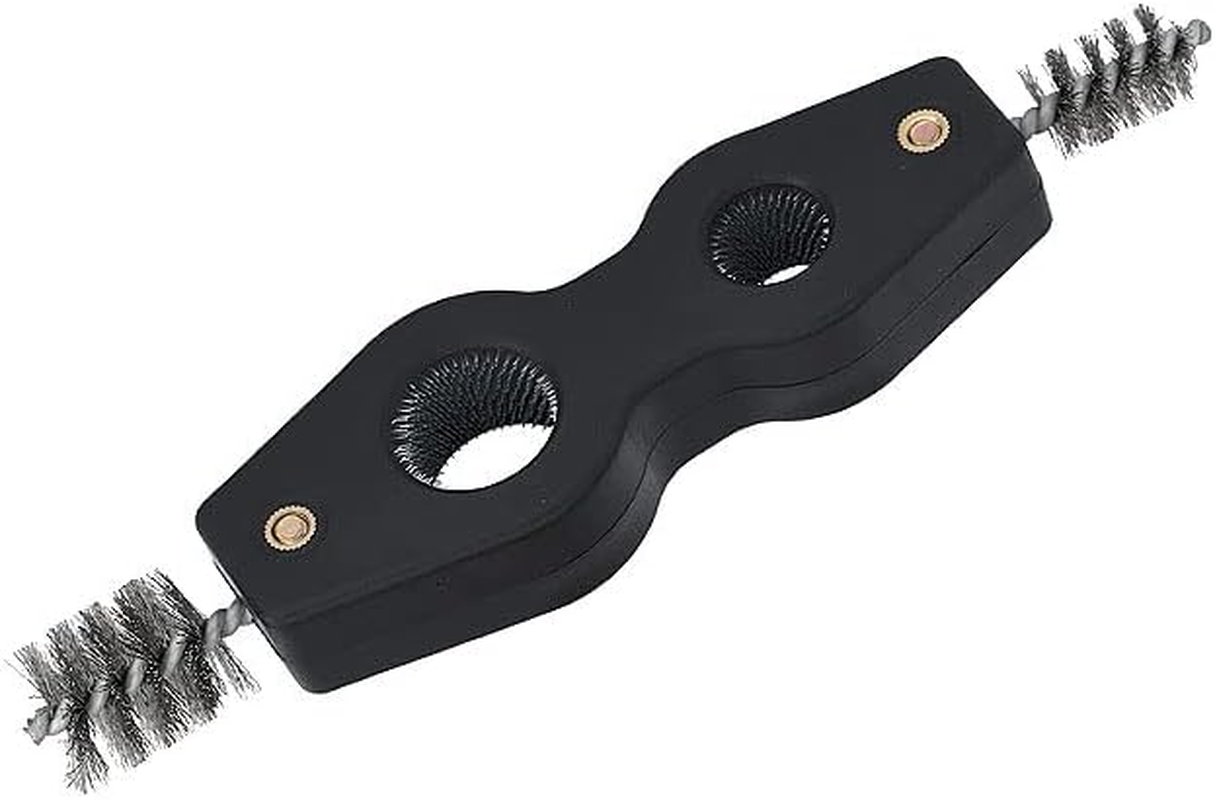 Pipe Cleaner, 4 In1 Copper Pipes Double Head Cleaner Brush Deburrer & Rust Brush