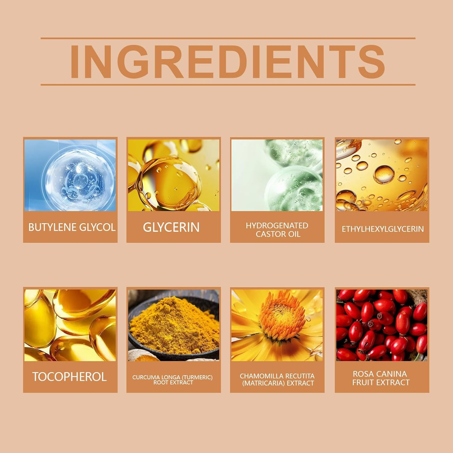 Turmeric Oil for Dark Spots, Dark Spot Corrector Face Serum, Turmeric Root Extract and Castor Oil, Moisturized Smooth Skin, Daily Glow Serum for Face and Neck image number 5