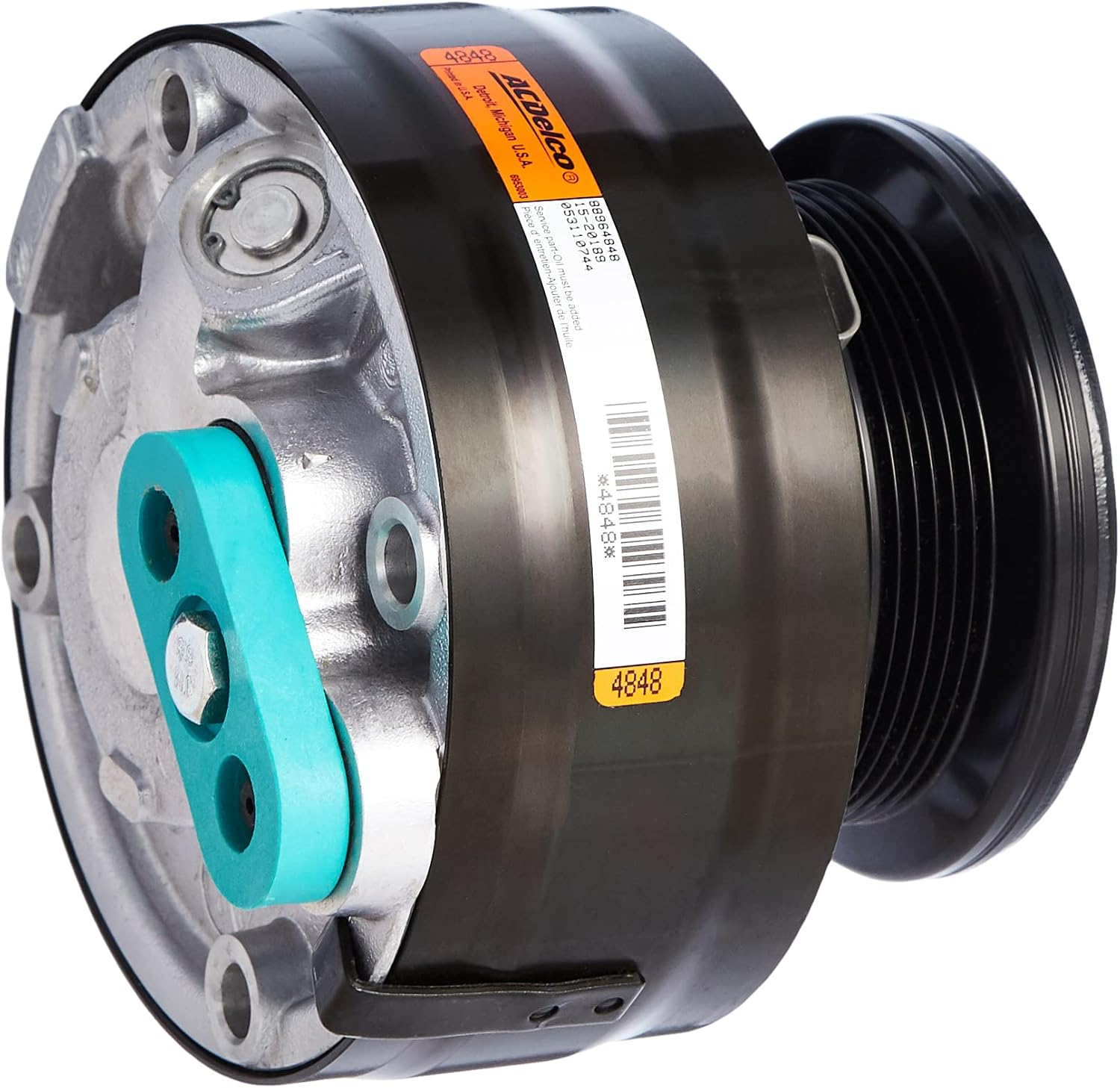 Acdelco 15-20189 GM Original Equipment Air Conditioning Compressor and Clutch Assembly image number 1