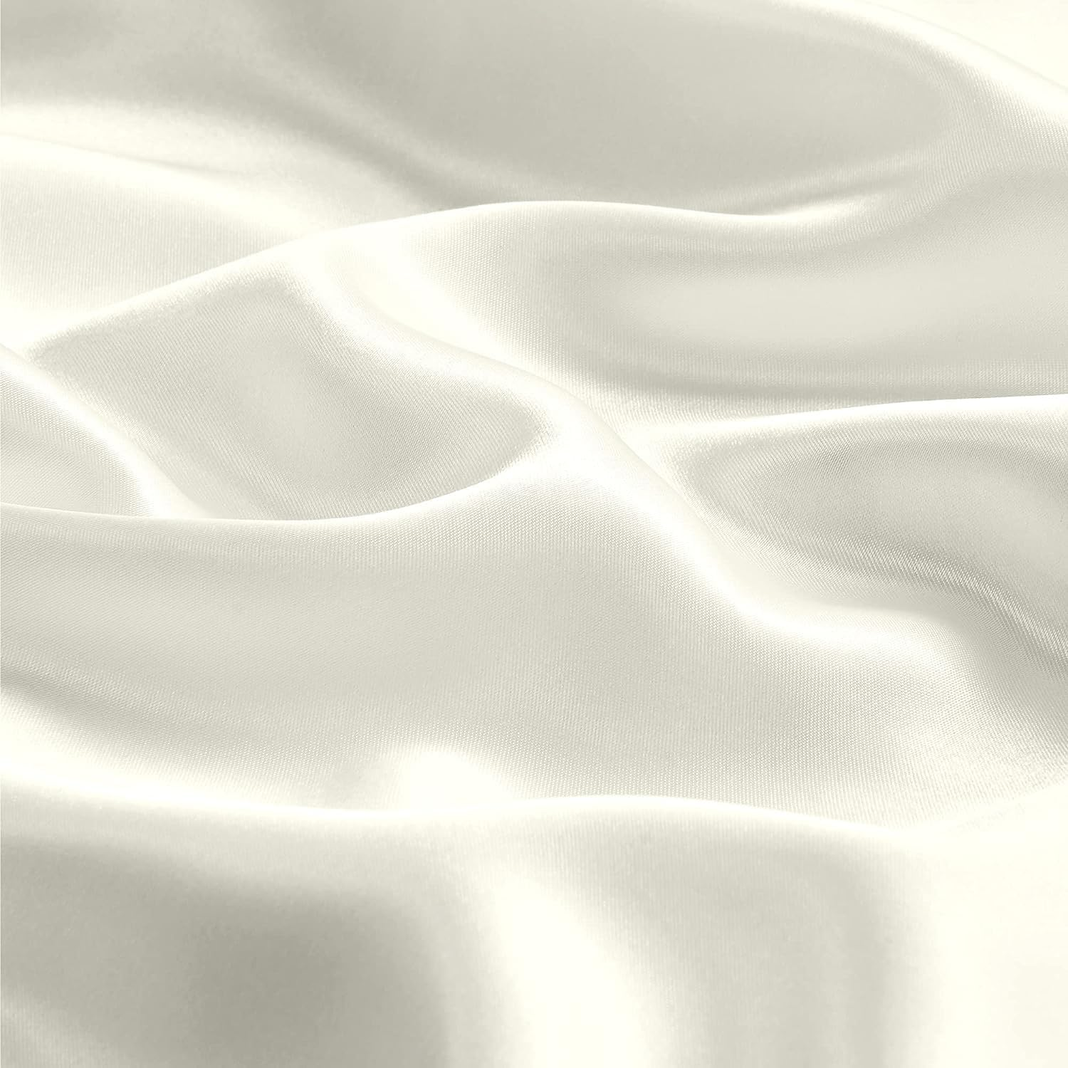 Silk Pillow Pases 2 Pack - Satin Silk Pillowcases with Envelope Style, Soft Smooth Cooling Natural Silk Pillow Cover for Women Men-(48X74Cm) image number 1