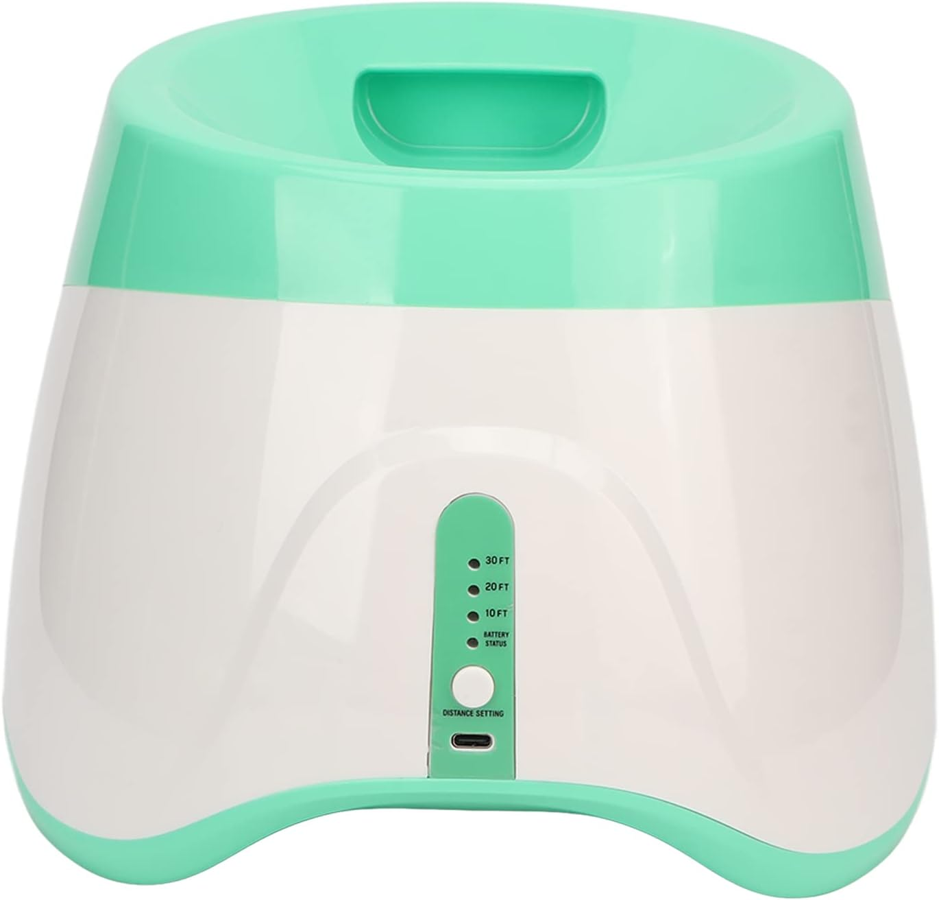 Dog Automatic Ball Launcher, Rechargeable 3 Modes Interactive Pet Ball Thrower, Includes 3 Mini Tennis Balls and a Data Line, Suitable for Small and Medium-Sized Dogs image number 1