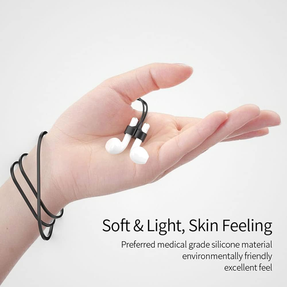 3Rd Gen anti Lost Strap String Rope Case Cover Ear Hook Earbuds for Airpods/Pro - Mint Green image number 2