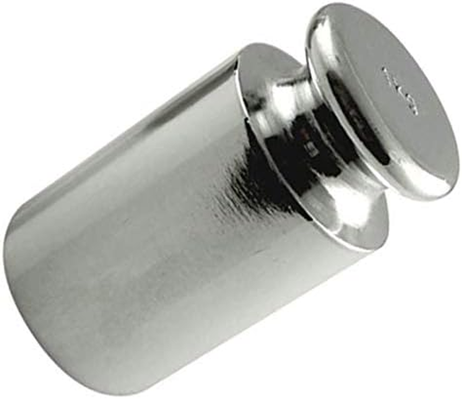 Qezodsx Calibration Weight for Digital Scale, Carbon Steel, Chrome, 1000G (1KG WGT) image number 1