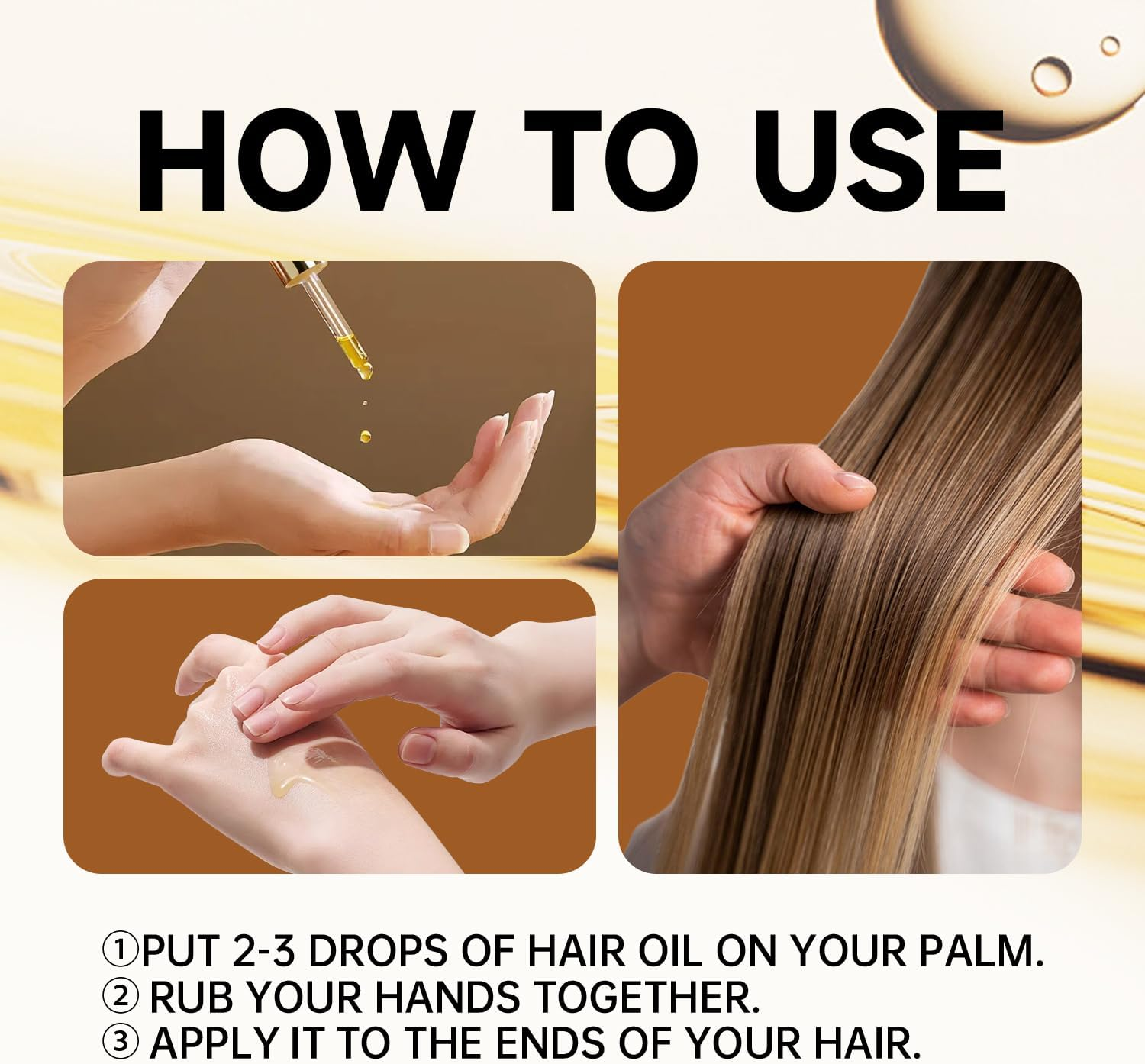 Hair Bonding Oil, 30Ml, Heat Protection and Anti-Frizz Treatment for Dry and Damaged Hair image number 6