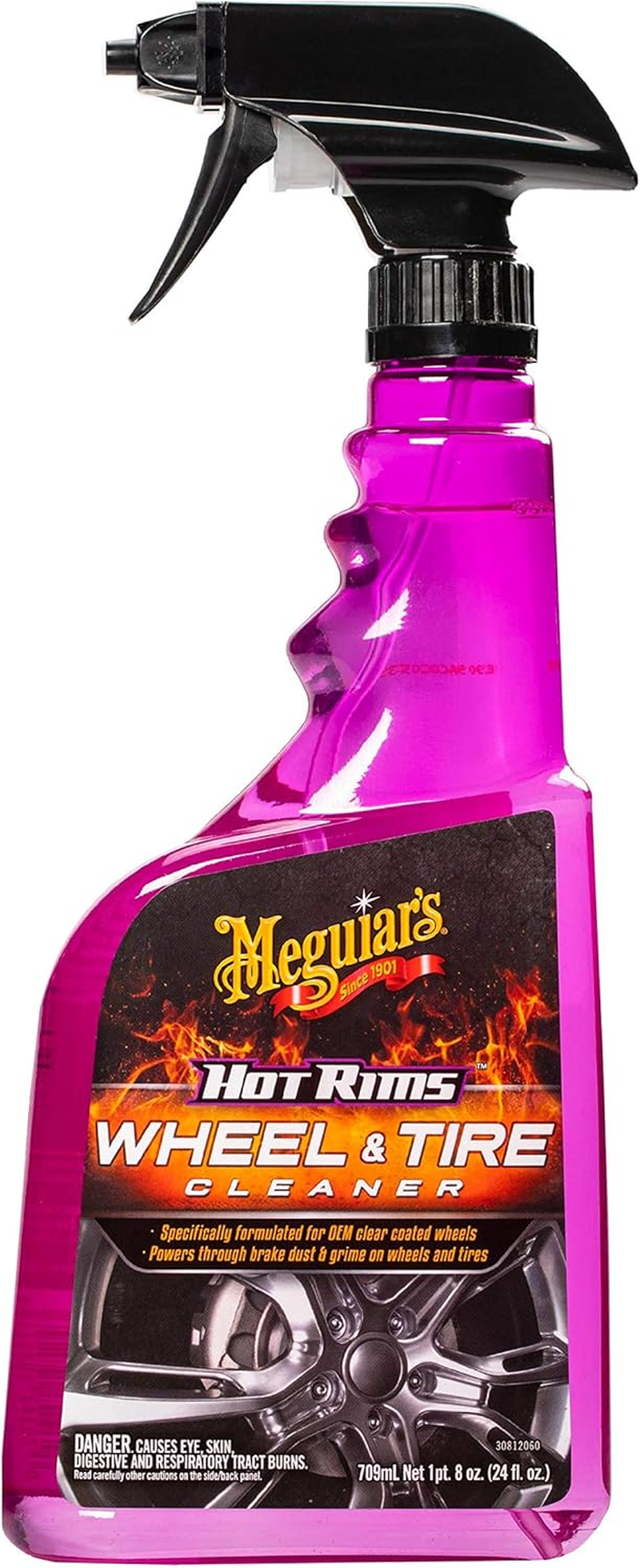 Meguiar'S Hot Rims Factory Equipped Wheel and Tyre Cleaner, 24 Oz