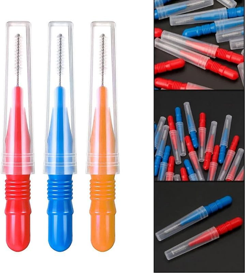 20 PCS Premium Interdental Cleaning Brushes - Floss Head Toothpicks for Optimal Dental Hygiene, Durable & Gentle image number 2
