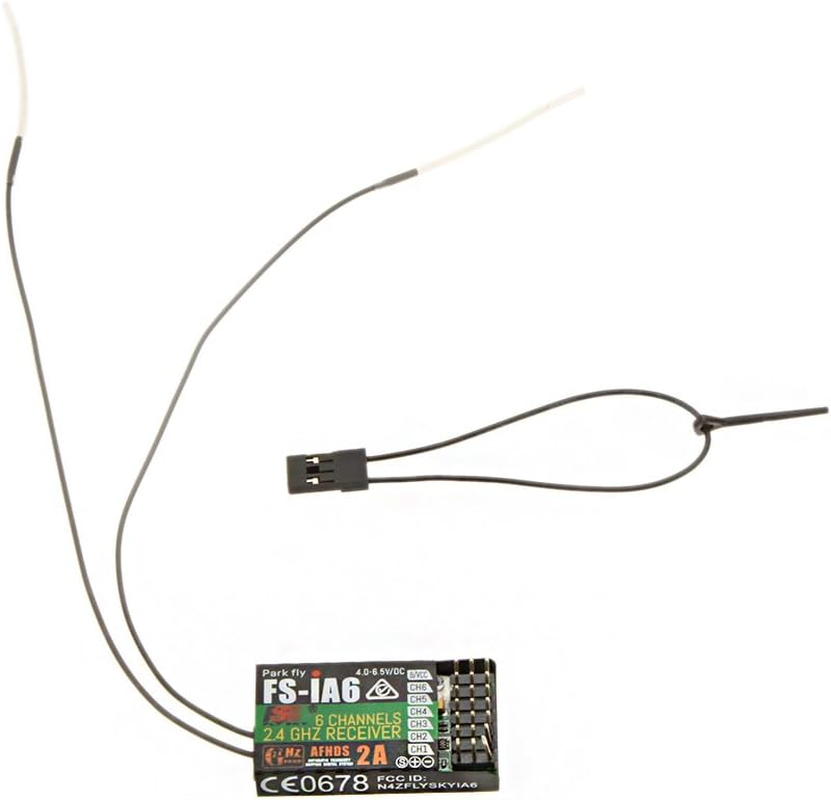 WENCHUAN 2.4G Fs-Ia6 6 Channel Remote Control Receiver with Double Antenna Compatible I4 I6 I10 GT2E GT2F GT2G Transmitter