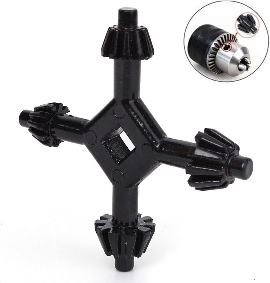Origlam Universal 4-Way Chuck Key - 4 in 1 Multifunctional Drill Power Wrench for Electric Drills image number 3