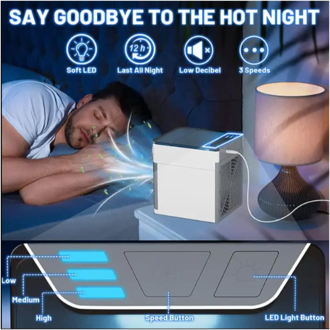 Billionth Barrel Portable Air Conditioner - Mini AC for Home and Office Use image number 1