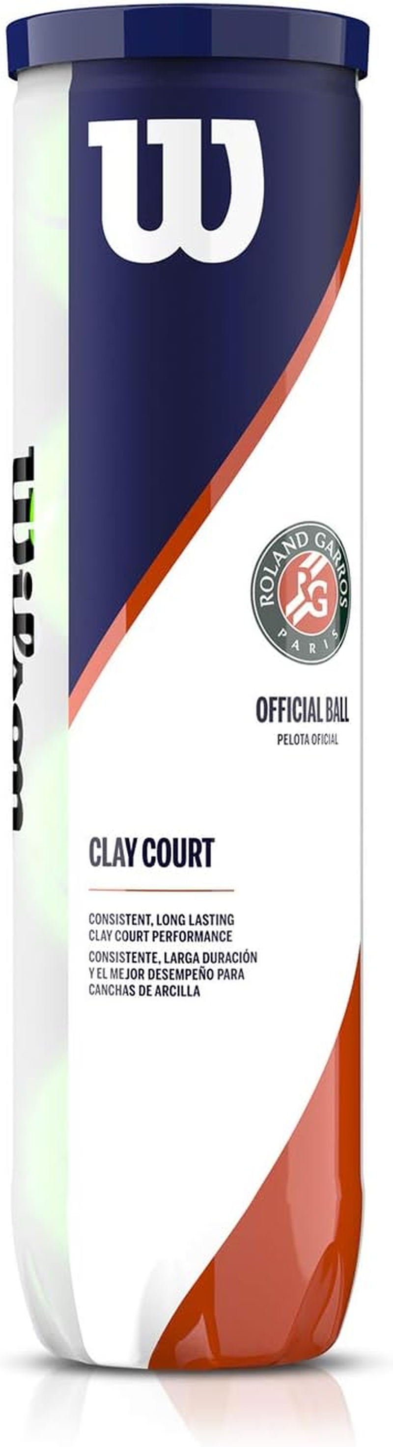 Wilson Roland Garros Official Tennis Balls (1) image number 2