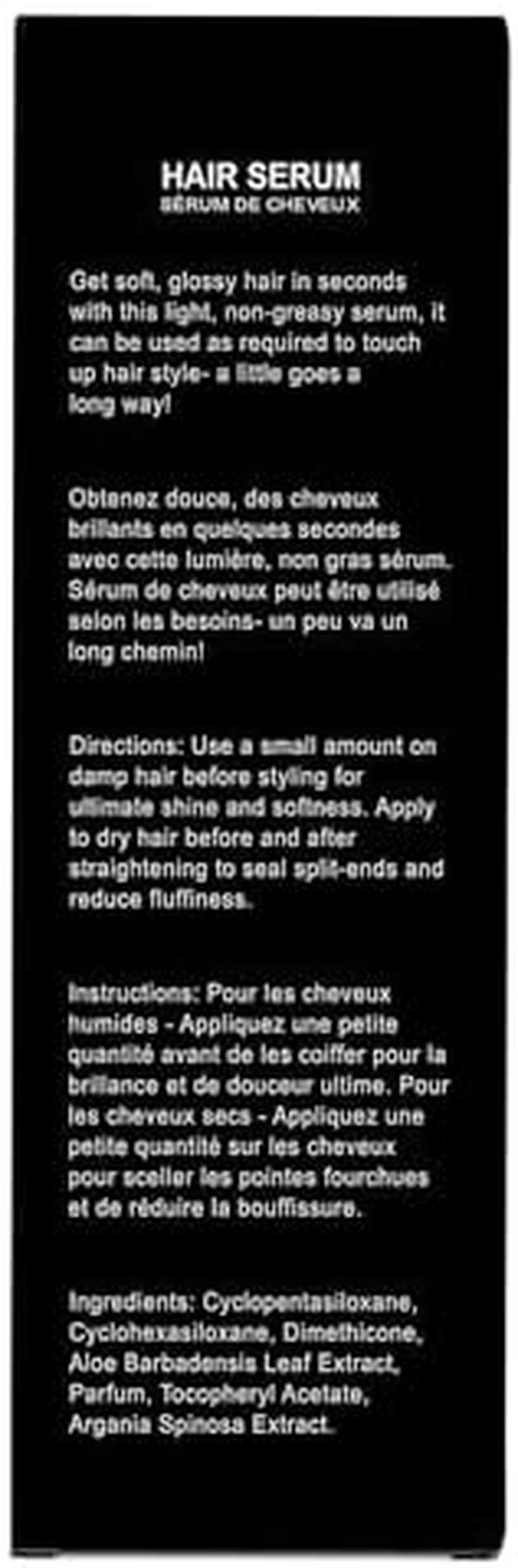 Herstyler Hair Repair Serum - Argan Oil Hair Serum, Vitamin E Hair Serum and Aloe Vera Hair Serum for Frizz Control, Shine and Straightening - Coz Love Is in the Hair - 2 Fl. Oz, 60 Ml image number 4