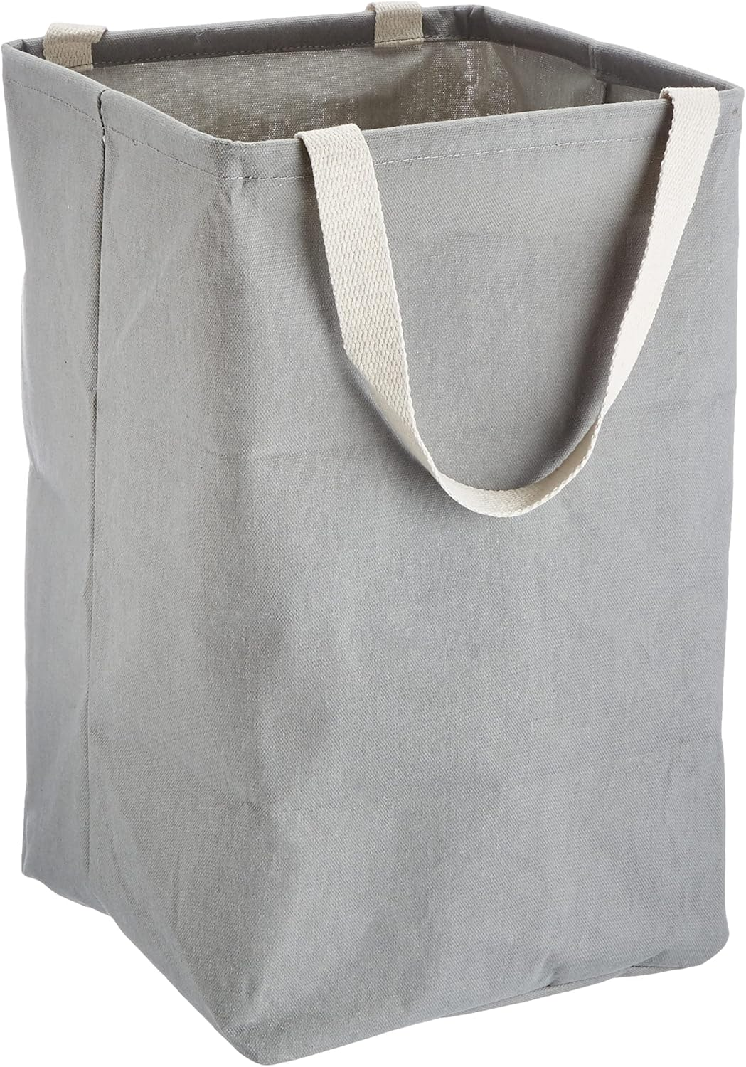 Amazon Basics Fabric Storage Bin Basket - Tall Cube, Dusty Pink