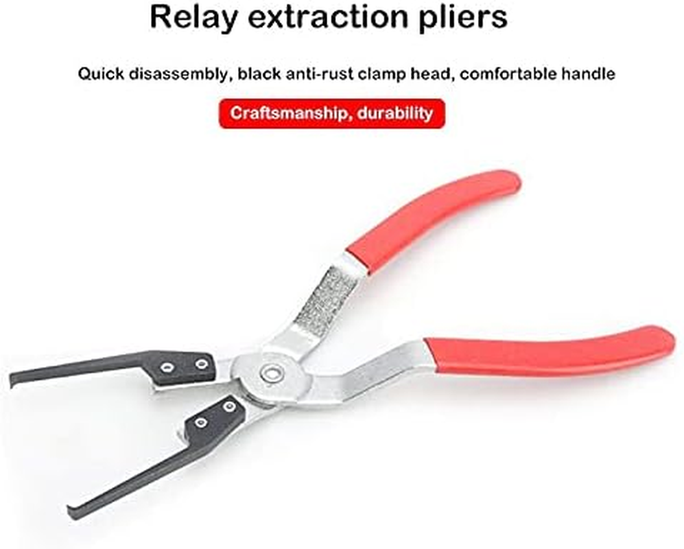 Tophomer Relay Fuse Puller, Professional Automotive Relay Disassembly Clamp Removal Pliers for Auto Repair Shop and DIY image number 5