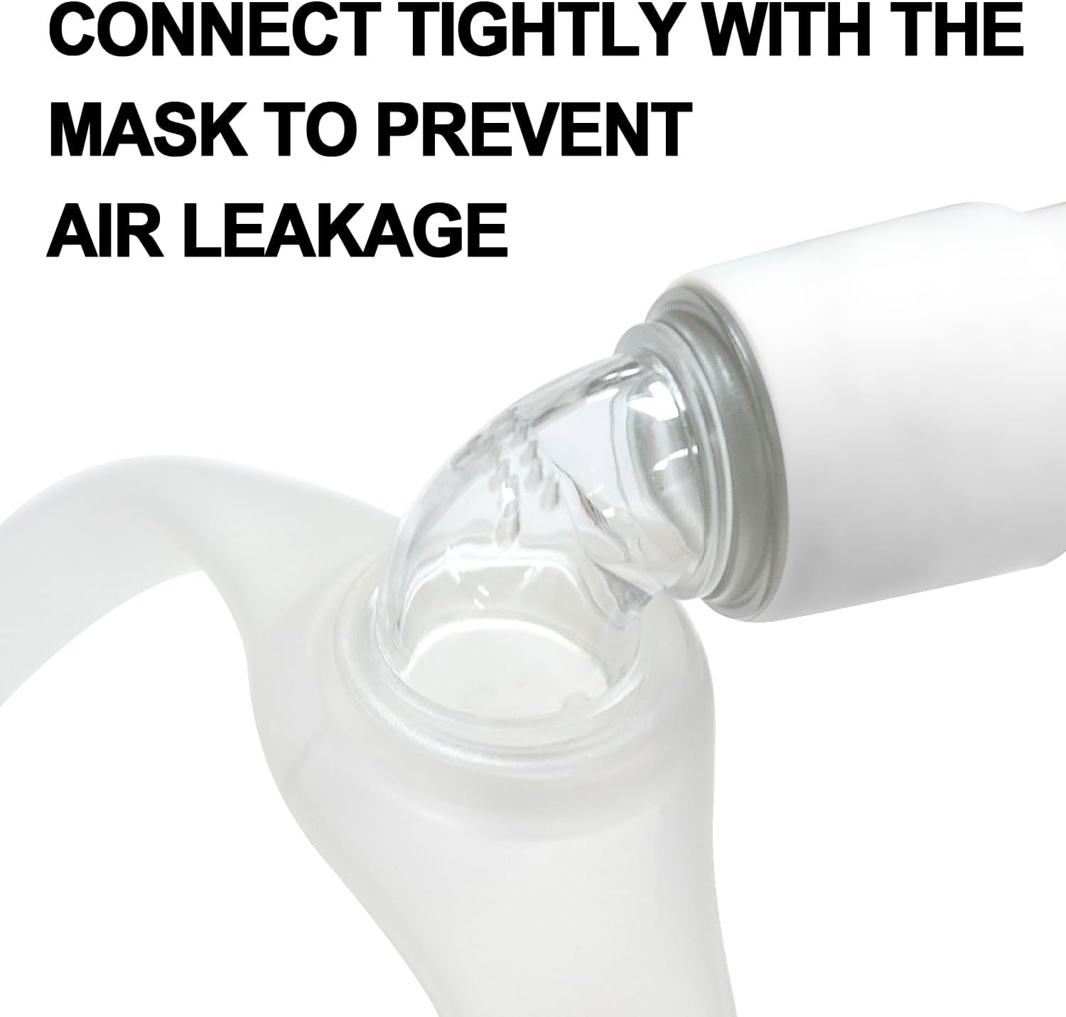 2 Packs Replacement Elbow/Swivel Compatible with Dreamwear and Dreamwisp,Tubing Quick-Release Elbow & Prevent Air Leakage,Great-Value Supplies by Airsmart image number 4